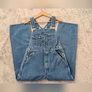 Vintage Key Overalls Denim Work Carpenter Farm Ranch Man's W30 L30.
